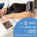 Beurer BM31 Upper Arm Blood Pressure Monitor | Automatic Digital Device for Home Use | Large Cuff 2 Users Irregular Heartbeat Detector - Buy Online on GoSupps.com