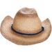 Men's Corona Extra Tan Straw Beach Cowboy Hat with Curved Brim - Shop Now! - Buy Online on GoSupps.com