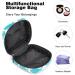 Anna Cowper Lake Blue Whales Menstrual Storage Bag - Multi-colored Portable Pouch for Feminine Hygiene Products - Great Period Organizer for Women and Teens - 1 Pcs - Buy Online on GoSupps.com
