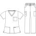 Dagacci Unisex Brown XXXL Medical Scrub Set - Top and Pant for Men and Women - Buy Online on GoSupps.com