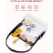 Vorspack Clear Stadium Bag - Stylish PVC Clear Purse for Women - Black - Buy Online on GoSupps.com