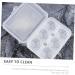 Yardenfun Box Pressure-proof Egg Carton Refrigerator Eggs Camping Fridge Egg Bins Egg Tray Desktop Accessories - Buy Online on GoSupps.com
