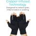 Vive Copper Arthritis Gloves Black - Fingerless (X Small) | Pain Relief for Arthritic Hands - Buy Online on GoSupps.com