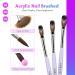 Saviland True-EMA Monomer Acrylic Nail Liquid 8.11fl.oz with 3PCS Brushes - Non-Yellowing Formula for DIY Home Nail Salon - Buy Online on GoSupps.com