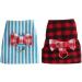 Pet Rabbit Traction Rope Pet Small Animal Bunny Hamsters Harness Chest Strap Red Grid + Blue Stripes 2 Pieces(XS) - Buy Online on GoSupps.com