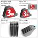 Wahl Hair Clipper Guards - 8pcs Mega 3 Inch Gray - 8 Cutting Lengths - Fits Most Size Clippers - Buy Online on GoSupps.com