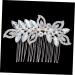 Didiseaon Rhinestone Hair Comb Rhinestone Headpiece Bridal Hair Comb Pearl Hair Clip Wedding Hair Accessory Crystal Headpiece Gold Tiara Goody Hair Glass Bride Hair Accessories - Buy Online on GoSupps.com