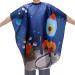 Aethland Kids Haircut Cape - Professional Waterproof Barber Cape for Kids & Adults | Salon Cape Cloak for Hair Stylist | Space Rocket Design - Buy Online on GoSupps.com
