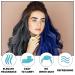 Blue Hair Dye Wax - Temporary Color 24-Hour Long Lasting Washable - Perfect for Parties Cosplay & Halloween - Buy Online on GoSupps.com