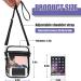 Clear Purse Stadium Approved Crossbody Bag - Adjustable Shoulder Strap - 1 Pack - Buy Online on GoSupps.com