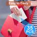 Wish Personal Disposal Bags 35 Pcs - Sanitary Napkin Disposal Bags for Tampons, Pads, Panty Liners - Spill-Proof Portable Feminine Hygiene Disposal Bag - Buy Online on GoSupps.com