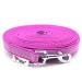 Twinkys Dog Style tow leash rubberized 20 mm wide for dogs up to 50 kg - without hand loop 20 meters pink made in Germany 20 meters pink 20 mm to 50 kg