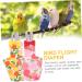MipCase 10-Part Breathable Decorative Costume Pants for Cute Parrots - Washable Adjustable Soft Wavy Design - Buy Online on GoSupps.com