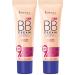 Rimmel London BB Cream per trucco Match Perfection 9 in1 (Lot de 2)