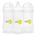 Avima 12oz Anti Colic Infant Bottles BPA Free - Set of 3 Wide Neck Bottles with Fast Flow Nipples (12 Ounce) - 3 Pack - Buy Online on GoSupps.com