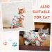 Hjyokuso Recovery Suit for Dogs & Cats | Post-Op Relaxation Shirt | Prevent Licking Vest | Size 3xL - Mushrooms & Snails Design - Buy Online on GoSupps.com