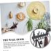LABRIMP Towel Hooks Nail Door Hook Hat Hooks Household Hat Hook Door Coat and Hat Hook Wall Hanging Cartoon 45X36.5X3CM Black - Buy Online on GoSupps.com