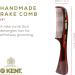 Kent Brushes Handmade Combs Range Medium Rake Comb for Women Brown Medium (Pack of 1) - Buy Online on GoSupps.com
