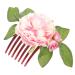 MAGICLULU Decorative Hair Combs Side Hair Combs Hair Side Combs Side Combs for Women Fine Thin Hair Flower Hair Accessories Hair Accessories for Women Women's Fashion Plastic Slide Rail
