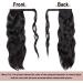 FAELBATY Hair Extensions Ponytail Synthetic Magic Paste Wrap Around Ponytail Long Curly Wave Heat Resistant Clip in Ponytail Hair Extensions for Women(20Inch 4#) ponytail-4# - Buy Online on GoSupps.com