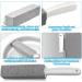 Pumice Stone Cleaning Set - 4 Toilet Cleaning Blocks with Handle | Effective Bathroom & Kitchen Cleaner - Buy Online on GoSupps.com