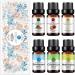 RAINBOW ABBY 6-Pack Organic 100% Pure Essential Oils - Peppermint Watermelon Strawberry Freesia Citronella Honeysuckle | 6x10ML | International Shipping - Buy Online on GoSupps.com