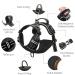 Premium Heele Dog Crockery & No-Pull Harness - Reflective Padded Breathable for Medium Dogs - Durable Black - Buy Online on GoSupps.com