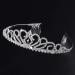Voarge Tiara Crystal Crown - Vintage Bridal Diadem for Weddings Birthdays Proms & Costumes | Elegant Square Shape - Buy Online on GoSupps.com