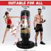 HITOP Punching Bag for Kids and Adults - Extra Large Heavy Duty Inflatable Boxing Bag with Stand - Perfect Karate Gift for Boys, Kids, and Men - Buy Online on GoSupps.com