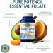 Vykee Nutrition Folic Acid Capsules - Supports Body Processes Prenatal Health and Energy - Vitamin B9 Supplement for Women - Vegan Non-GMO Gluten Free - 1100 mcg 120 Count - Buy Online on GoSupps.com
