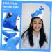 FRCOLOR Shark Headband Cartoon Party Headband Hair Accessories Shark Headpiece Shark Costume Hat Animal Plush Headband Birthday Headband Tiara Clothing Fabric Shark Fin 3d Halloween - Buy Online on GoSupps.com