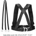 XANHOY Diamond Grade Fitness Harness Vest Strength Speed Training Padded Strap Shoulder Training Band Resistance Band - Buy Online on GoSupps.com