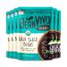 BeanVIVO - Organic Baja Black Beans 6 Pack ( 10 oz each) - Seasoned & Ready to Eat, Plant Protein, Vegan, Gluten Free, Microwaveable, Instant Meals.