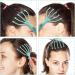 2-Pack Pink Handheld Claw Scalp Massager for Deep Relaxation at Home or Office - Buy Online on GoSupps.com