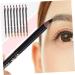 BELLIFFY 8pcs Wooden Beauty Eyebrow Pencil Eye Brow Pencils for Women Eyebrow Makeup Tool 1 count (Pack of 1) Black - Buy Online on GoSupps.com