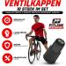 Pitlane Performance Valve Caps - 10 Pieces for Dunlop & Presta Bicycle Tires | High-Quality Valve Covers for International Shipping - Buy Online on GoSupps.com