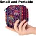 Vintage Bohemian Storage Bags for Women - Portable Menstrual Organizer for Bandages Panty Liners and Tampons - Buy Online on GoSupps.com