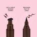The Quick Flick Hot Fudge Cat Eyeliner Stamp - Water-and-Smudge-Proof Liquid Pen Duo | To The Point 10mm Winged Eyeliner - Buy Online on GoSupps.com
