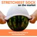 Viasox 4 Pack Non-Binding Diabetic Socks - Large Black & White Assorted Set for Men & Women - Buy Online on GoSupps.com