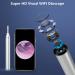 WiFi Otoscope Ear Wax Removal Kit-OVIFM 3.9mm Upgraded Ear Camera 1080P HD Wireless Ear Cleaner with 6 LED Lights Ear Wax Removal Tool with Storage Box Phone Holder for iPhone Android and iPad Silver&black - Buy Online on GoSupps.com