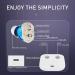 Rechargeable Tumin Digital Hearing Aids for Seniors & Adults - Invisible Completely-in-Canal Mini Earbuds with Noise Cancelling - Portable Hearing Amplifier for Hearing Loss - Buy Online on GoSupps.com