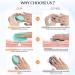 Silicone Face Scrubber - Handheld Mini Exfoliating Brush for Sensitive Skin - Blackhead Cleaning and Pore Cleansing - A-Green/Grey - Buy Online on GoSupps.com