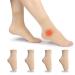 Milaiun 4 pairs of plantar fasciitis socks compression stockings ankle bandage for men and women compression socks foot bandage for arthritis sprained ankle sport.(Color L) Color L