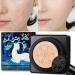 Mushroom Head Foundation Air Cushion CC & BB Cream - Moisturizing Concealer & Bright Makeup Base with Sponge (Ivory) | Shop Internationally Now! - Buy Online on GoSupps.com