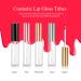 30 Transparent Lip Gloss Tubes 10ml - Refillable DIY Lip Balm Bottles with Rubber Insert - Silver Makeup Samples - Buy Online on GoSupps.com