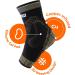 NeoAlly Copper Ankle Brace with Gel Pads - Compression Sleeve for Plantar Fasciitis Foot Pain & Sprained Ankle Support (Medium 1 Pair) - International Shipping Available - Buy Online on GoSupps.com