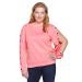 Long Sleeve Dialysis Shirts for Women with Easy Arm Port Access Makes Best Dialysis Patient Gift Peach Sunset Large Peach Sunset