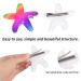 CHStarina 10-Piece Little Girls Hair Clips - Alligator Beach Clips for Babies Toddlers & Teens - Perfect Gifts! - Buy Online on GoSupps.com