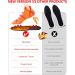Heated Rechargeable Electric Insoles with Remote Control - Medium Size | Foot Warmers for Men and Women - Ideal for Winter Sports and Outdoor Activities - Buy Online on GoSupps.com