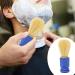 Handmade Blue Shaving Brush for Men | Soft Hairdressing Razor Brush for Wet Shaving with Cream & Soap - Buy Online on GoSupps.com